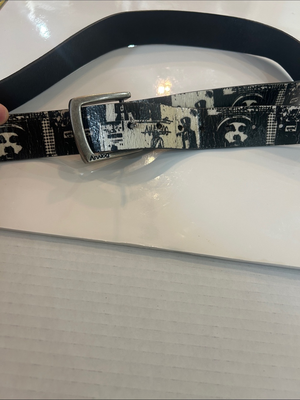Vintage 2000s Analog brand skate belt